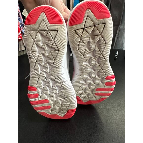 Nike Women's Flex Trainer 7 Gray/ Pink Running Shoes 898479-006 (Size US 7) - Picture 8 of 9